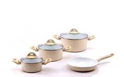 Keramik-Kochtopf-Set Induktions-Topfset Kochtopfset